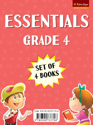 Essentials Grade 4 (English, Maths, Social Science, Science) | Books For Class 4(Paperback, Ratna Sagar)
