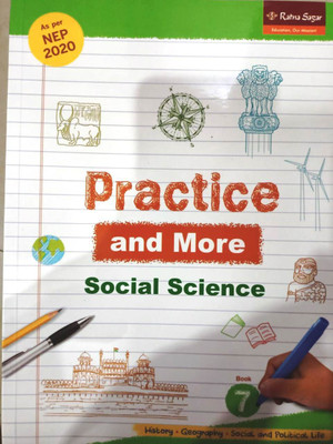 Practice and More Book 7 Social Science (NEP 2020) | Social Science Book For Class 7 By Ratna Sagar(Paperback, RATNA SAGAR)