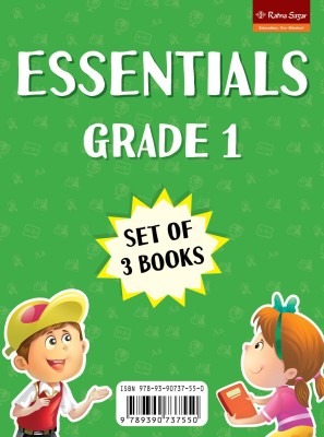 Essentials Grade 1 (English, Maths, EVS) | Books For Class 1(Paperback, Ratna Sagar)