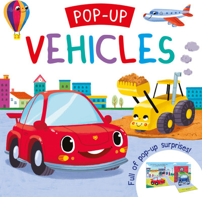 Pop-up Vehicles(English, Board book, unknown)