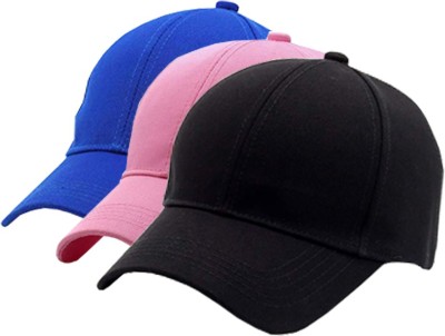 Urban Infotech Solid Sports/Regular Cap Cap(Pack of 3)