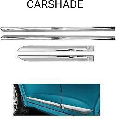 CARSHADE Renault kiger Side beading full Chrome Car Beading Roll For Door(5 m)