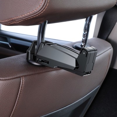 Baseus Car Mobile Holder for Headrest(Black)