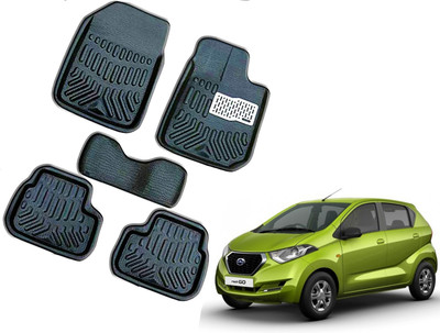 CuboDePlato PVC 3D Mat For  Datsun Redi GO(Black)