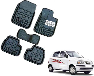 CuboDePlato PVC 3D Mat For  Hyundai Santro Xing(Black)