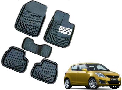 CuboDePlato PVC 3D Mat For  Maruti Swift(Black)
