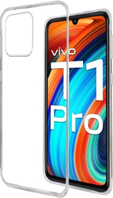 SMARTPOCKET Back Cover for VIVO T1 Pro 5G, iQOO Z6 Pro(Transparent, 3D Case, Silicon, Pack of: 1)