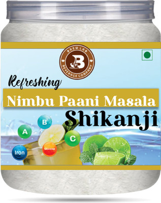 Brew Lab Nimbu Pani Masala Shikanji | Nimbu Pani Masala | Instant Summer Drink Mix Hydration Drink(250 g, Lime Flavored)