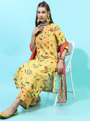 Vishudh Women Kurta Palazzo Set