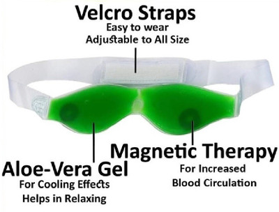 Herrlich Aloe Vera Cool Gel Eye Mask Ice Cooling Sleeping Mask for Eye Patches(5 g)