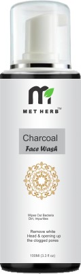 Metherb charcoal  | Skin Purifying and Deep Detox Face Wash(100 g)