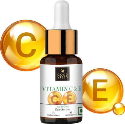 GOOD VIBES Vitamin C & E Age Defying Face Serum(10 ml)