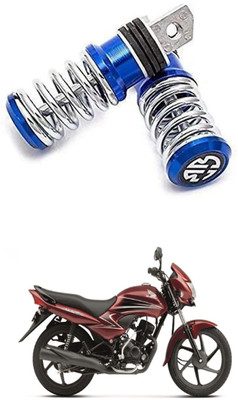 LOVMOTO Universal for Bike Spring Coil Style Bike Foot rest a487 Foot Rest(Blue)
