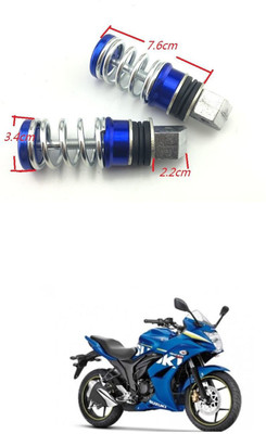 LOVMOTO Universal for Bike Spring Coil Style Bike Foot rest a195 Foot Rest(Blue)
