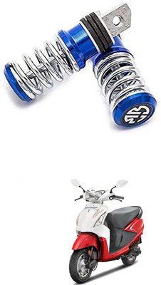 PRTEK Bike 1 Pair Aluminum Aolly Motorcycle Rear Set Footrest Footpeg 124 Foot Rest(Multicolor)