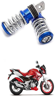 PRTEK Bike 1 Pair Aluminum Aolly Motorcycle Rear Set Footrest Footpeg 38 Foot Rest(Multicolor)
