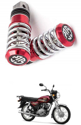 LOVMOTO Universal for Bike Spring Coil Style Bike Foot rest a368 Foot Rest(Red)