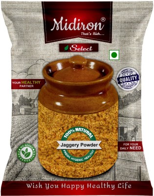 Midiron Jaggery Powder Gud Shakkar | Pure Natural jaggery Powder | Desi Gud Shakkar Powder Jaggery(1 kg)