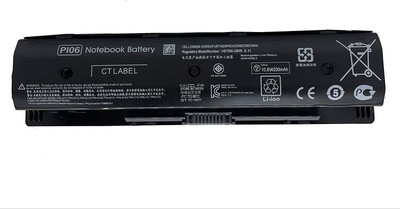 TechSio TPN-Q118 TPN-Q119 TPN-Q120 TPN-Q121 TPN-Q122 6 Cell Laptop Battery