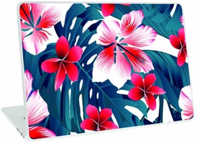 Galaxsia Floral D116 Vinyl Laptop Skin/Sticker/Cover/Decal Compatible vinyl Laptop Decal 14