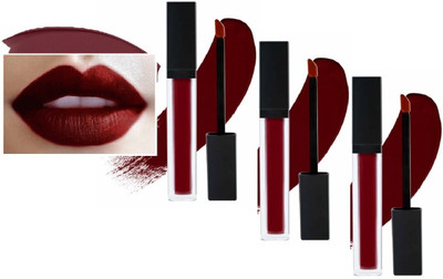 REIMICHI PRO KISS PROOF & MASK PROOF LONG LASTING DEEP MAROON MATTE ME LIPSTICK(DEEP MAROON, 9 ml)