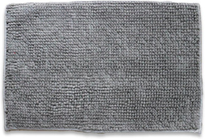 EXOTICE Microfiber Door Mat(Grey, Medium)