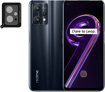 Evett Back Camera Lens Glass Protector for Realme 9 Pro 5G Slim 9H Strong Glass Full Coverage, Scratch Resistant(Pack of: 1)