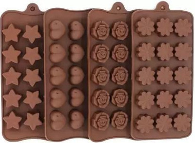MAFAHH Silicone Chocolate Mould 60(Pack of 1)