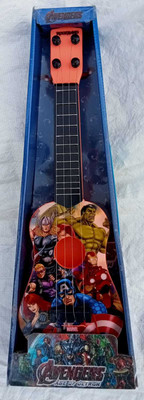mayank & company Musical Instrument Guitar Toy for Kids || 4-String Small Guitar Toy(Multicolor)