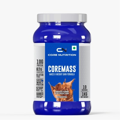 CORE NUTRITION COREMASS Weight Gainers/Mass Gainers(1 kg, Chocolate)