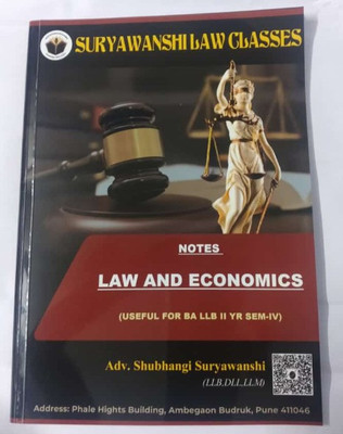 Law And Economics(Perfect Binding, Adv. Shubhangi Suryawanshi)