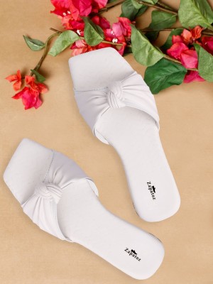 Zapatoz Women White Heels