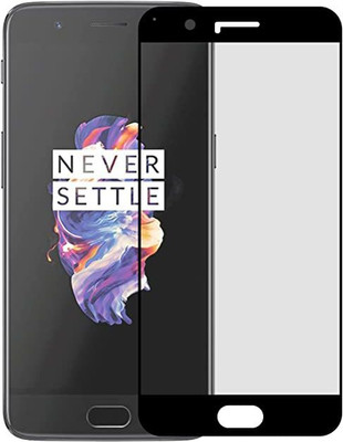 VISHRN Edge To Edge Tempered Glass for OnePlus 5(Pack of 1)
