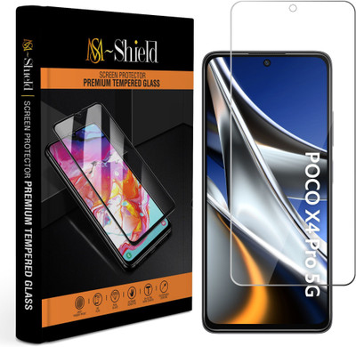 MS-Shield Edge To Edge Tempered Glass for POCO X4 Pro 5G(Pack of 1)