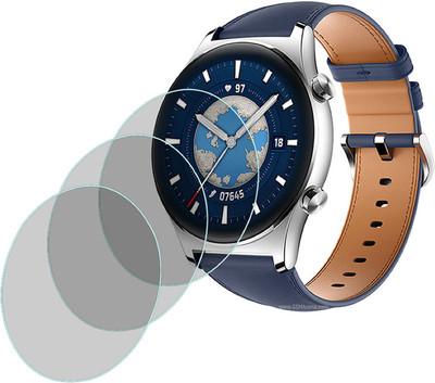 XAZE Screen Guard for Honor Watch GS 3 Smartwatch(Pack of 3)