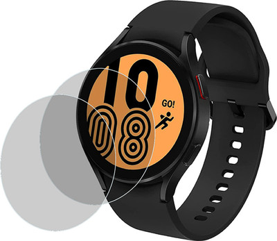 XAZE Screen Guard for Samsung Galaxy Watch 4 LTE 44mm Smartwatch(Pack of 2)