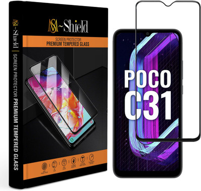 MS-Shield Screen Guard for POCO C31(Pack of 1)
