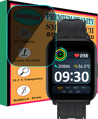 hirdesh Screen Guard for Realme TechLife Watch SZ100(Pack of 1)