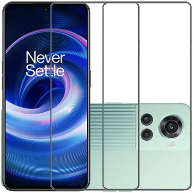 AARERED Tempered Glass Guard for Oneplus 10R, Oneplus 10R 5G(Pack of 2)