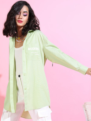 54% OFF on Tokyo Talkies Women Solid Casual Green Shirt 54% OFF on Tokyo Talkies Women Solid Casual Green Shirt