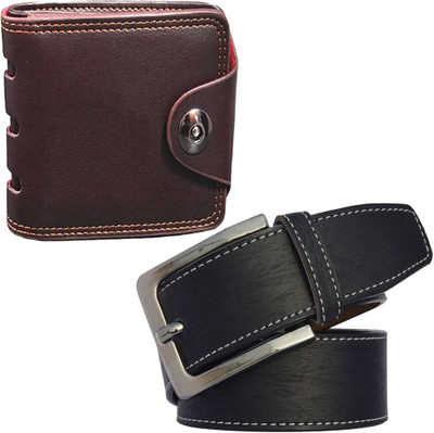 Ruhi Wallet & Belt Combo(Multicolor)