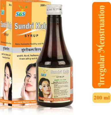 SBS Herbal Sundari Kalp Syrup (200 ml) Pack of 1(200 ml)
