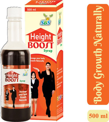 SBS Herbal Height Boost Syrup (500 ml) Pack of 1(500 ml)