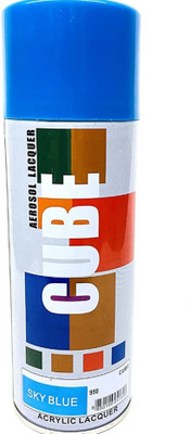 CUBE Blue Spray Paint 400 ml(Pack of 1)