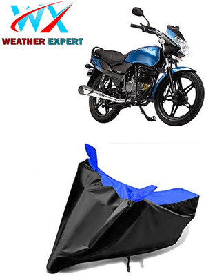 WEATHER EXPERT Waterproof Two Wheeler Cover for LML(Freedom LS, Black, Blue)