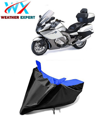 WEATHER EXPERT Waterproof Two Wheeler Cover for BMW(K 1600, Black, Blue)