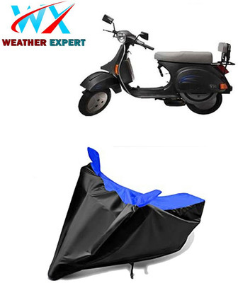 WEATHER EXPERT Waterproof Two Wheeler Cover for LML(NV, Black, Blue)