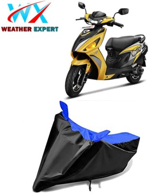 WEATHER EXPERT Waterproof Two Wheeler Cover for Hero(Maestro Edge 125, Black, Blue)