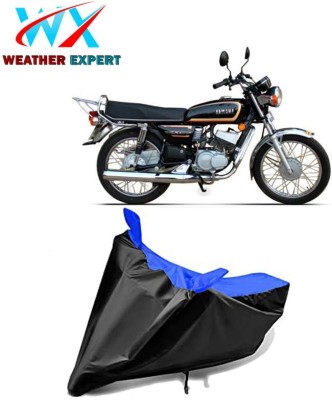 WEATHER EXPERT Waterproof Two Wheeler Cover for Yamaha(RX135, Black, Blue)