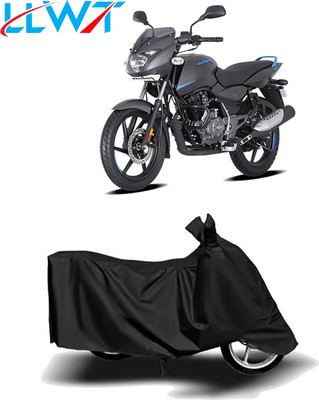 KPIND Waterproof Two Wheeler Cover for Bajaj(Pulsar 125, Black)